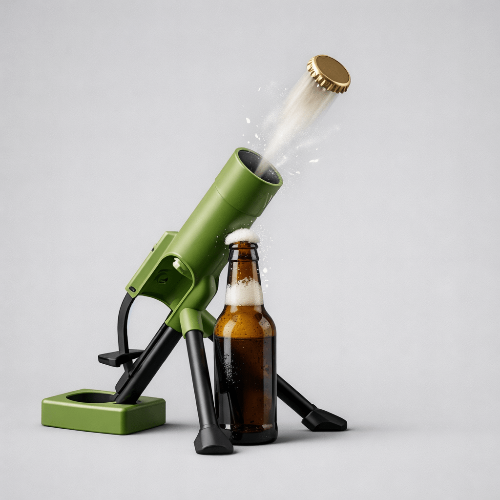 Apribottiglie a Mortaio per birra - immagine 3