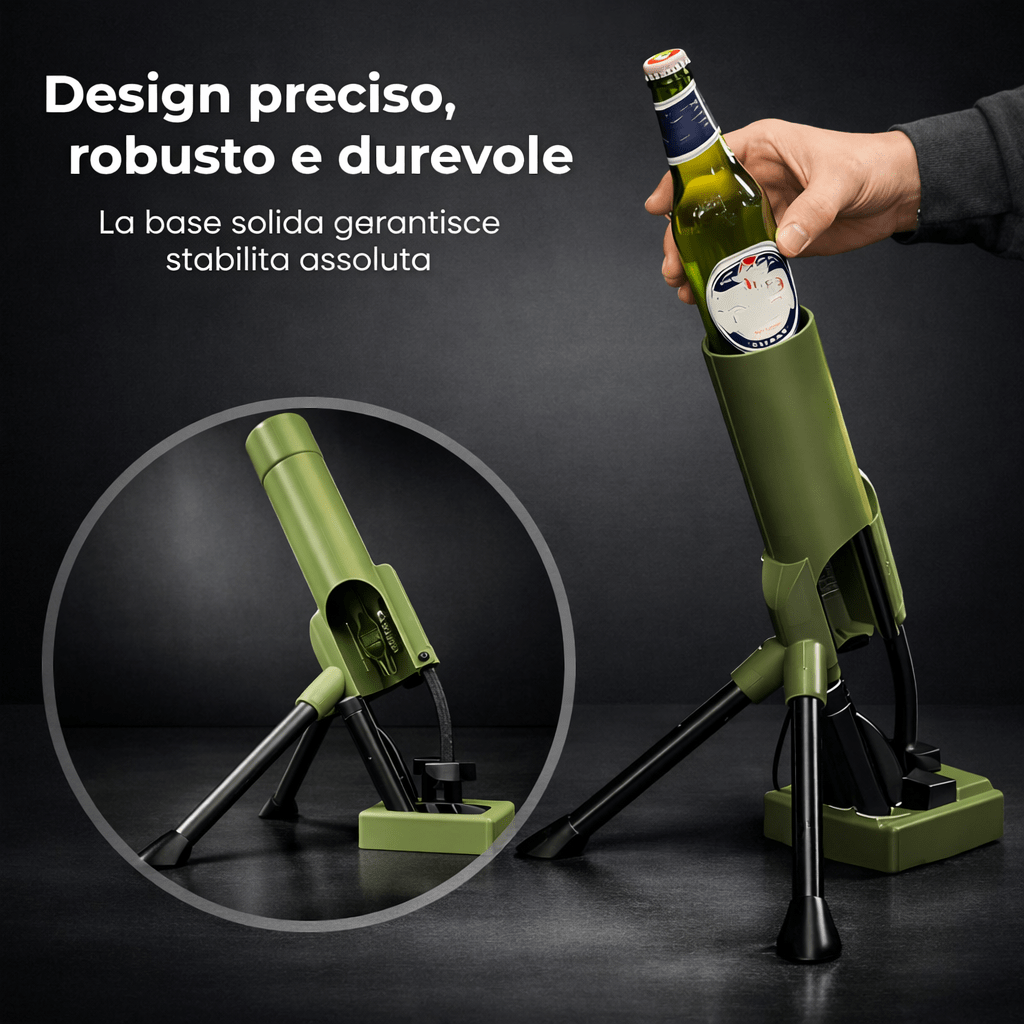 Apribottiglie a Mortaio per birra - immagine 2